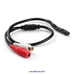 آموزش نصب میکروفن دوربین مداربسته