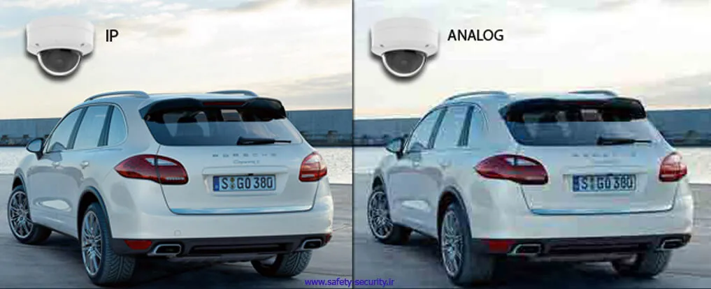 مقایسه دوربین آنالوگ و شبکه