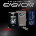 راهنمای کاربردی ریموت دزدگیر ایزیکار مدل‌های E7 ,E7 AS ,E7 ALF ,E7 ASLF