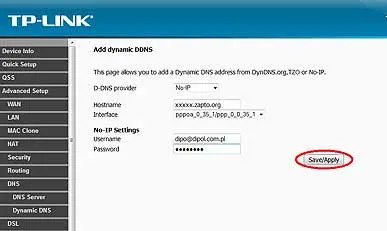 تنظیمات مودم