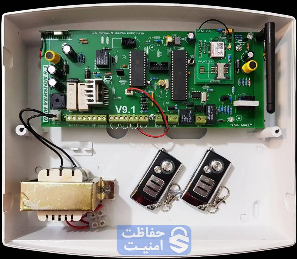 نصب و راهاندازی دزدگیر اماکن net pro