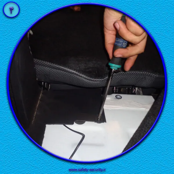 نصب سنسور دنده عقب سراتو