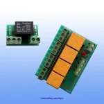 آموزش نحوه اتصال برد تک رله و چهار رله به پنل دزدگیر اماکن