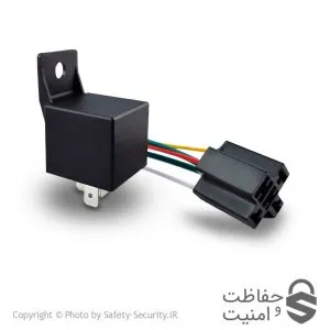 رله قطع برق 4 پایه با سوکت