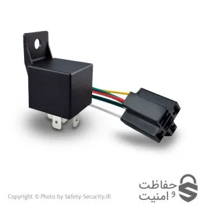 رله قطع برق 5 پایه با سوکت