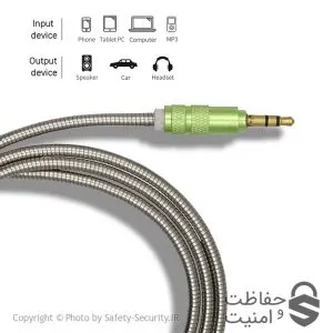 کابل AUX فلزی