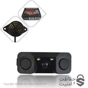 دوربین دنده عقب متحرک دید در شب سنسوردار