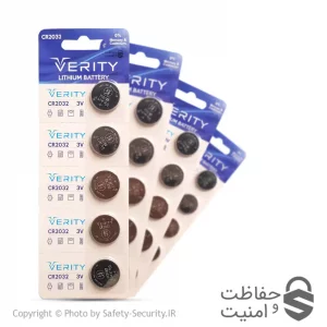 باطری سکه ایی 2032 مدل VERITY