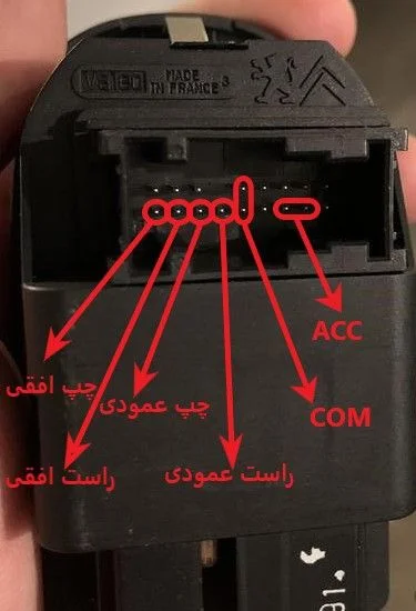 آیینه 206 کلید اصلی