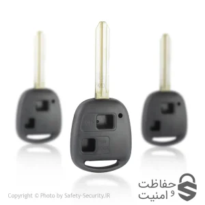 قاب ریموت فابریک تویوتا پرادو کلیدی دو دکمه