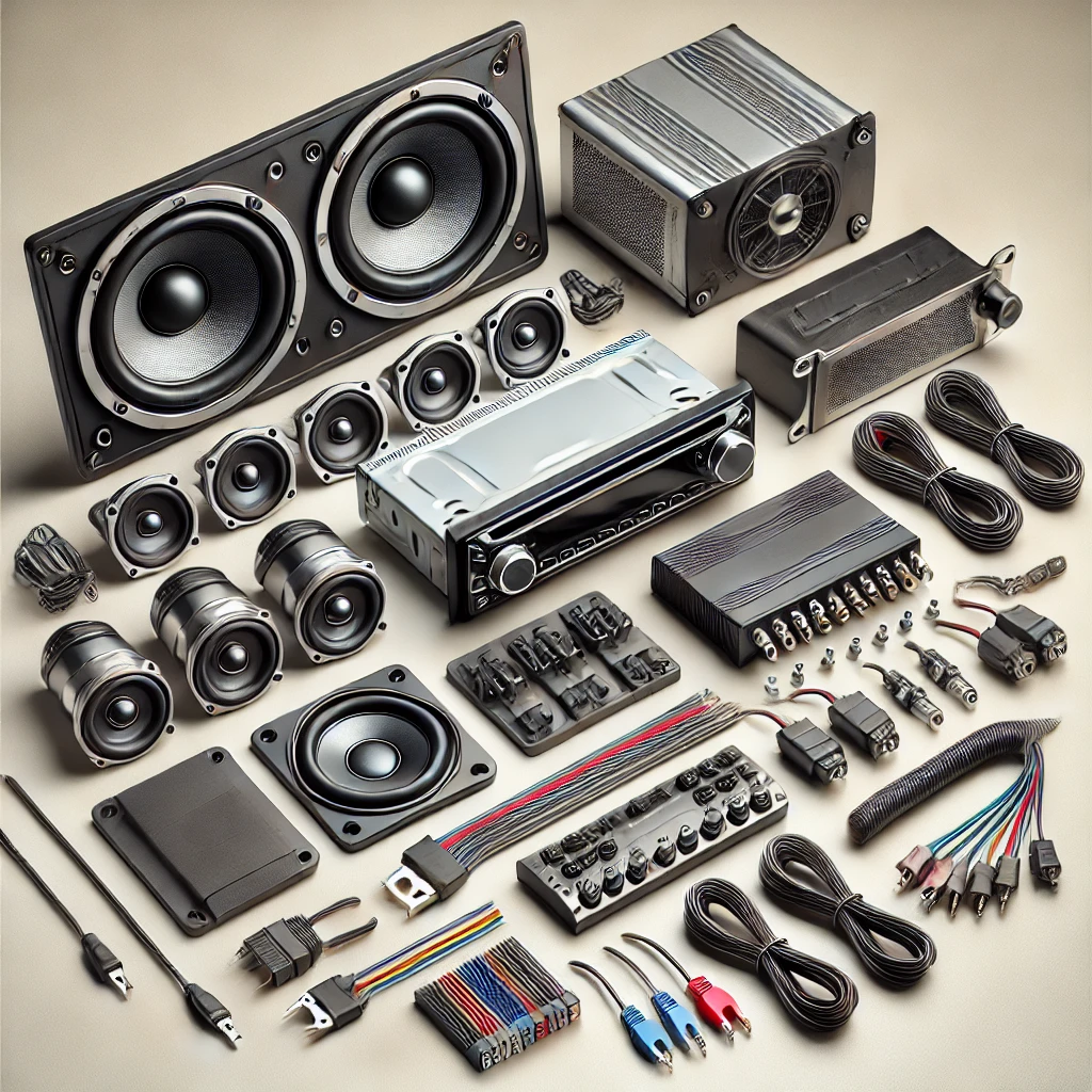 معرفی قطعات پخش ماشین