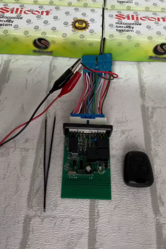 آموزش کد دهی گیرنده پراید برند سیلکون