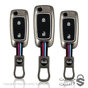 کاور فلزی پژو دو دکمه جک نایف